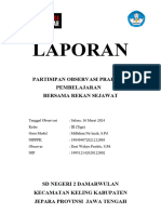 Laporan Observasi Teman Sejawat