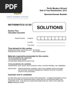 Exam 2 - Section 2 - Solutions