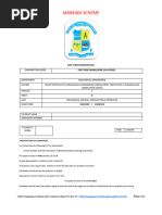 Msc-Epl Certificate Marking Scheme