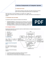 Employabitily Skills - Components of Computer System