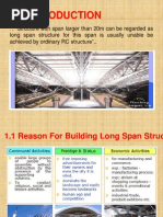 Long Span Structure Notes