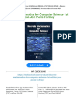 PDF Discrete Mathematics For Computer Science 1st Edition Jon Pierre Fortney Download