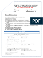 Question Paper Format LKIS 2023-24 A