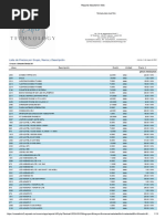 Lista de Precios 