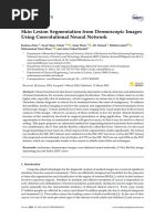 Sensors: Skin Lesion Segmentation From Dermoscopic Images Using Convolutional Neural Network