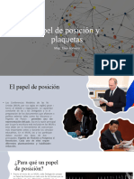 Papel de Posición y Plaquetas