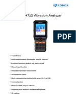 RH712 Vibration Analyzer Catalog 2019