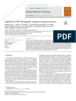 Application of NDT Thermographic Imaging of Aerospace Structures