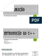 Aula 8 - Introdução Ao C++ e Ao Compilador DevC++