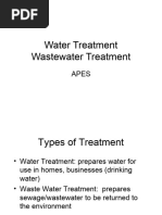 Watertreatment