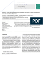 Colloidal Ru, Co and Fe-NPs. Synthesis and Application As Nanocatalysts in The FT Synthesis