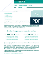 PDF FUERTAFIT - CARGAS CASA Nivel 2