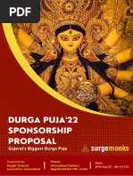 Durga Puja Sponsorship Proposal