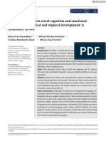 Intl J Lang Comm Disor - 2024 - Grau Husarikova - How Language Affects Social Cognition and Emotional Competence in