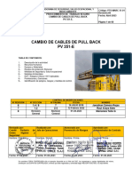 PTS Marc 51 Cambio de Cables de Pull Back