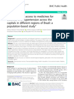 Inequalities in Access To Medicines For Diabetes A