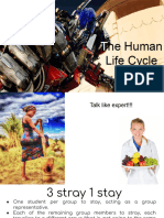 Week 8 Activity - The Human Life Cycle