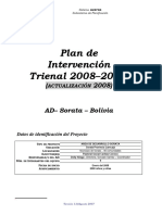 PIT2008-2010AD Bolivia - Sorata - Actualiz 2008