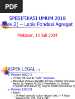 Spesifikasi Umum 2018 Rev.2 - Lapis Fondasi Agregat - Makasar (15 Jul 2024)