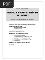 31 Perfil y Carpintería de Aluminio Autor ExportaPyMEs