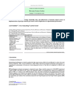 The Influence of Business Strategy, Leadership Style, and Effectiveness of Internal Control System On