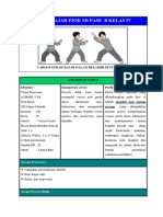 Modul Ajar Pjok Kumer 04 Sem 1 Pencak Silat