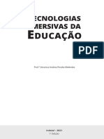 Tecnologias Imersivas Da Educação