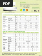 Fujiaire Wall Mounted Specification