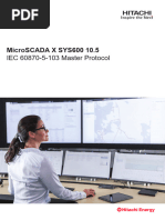 SYS600 - IEC 60870-5-103 Master Protocol