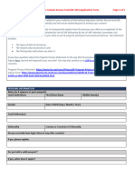 IIE SRF Application Form March 2023