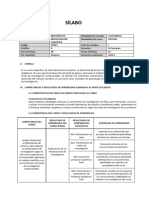 Sílabo - Investigación Científica 2024-I