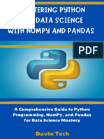 Mastering Python For Data Science With Numpy & Pandas