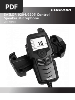 301-VHF Cobham Sailor 6200 User Manual Sailor 6204 Sailor 6205 22-10-2013