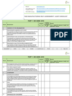 FSSC 22000 V6 For Food Manufacturing Checklist