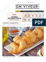 Gambas A La Gabardina, Receta Fácil para Lograrlas Crujientes