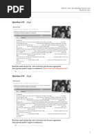 FCE 40 - Unit 1 Test (Reading, Grammar and Vocabulary Test) - Questions