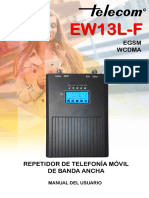 Manual Repetidor EW13L-F Es