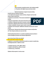 Factors of Enzymes