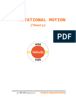 Theory of Rotational Motion