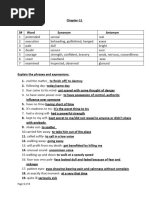 Chapter 1O - 12 & POEM VOCAB.