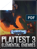 Elementara Playtest 3 - Elemental Enemies