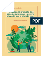 Caderno de Formação Nº 63 - A Necessária Proteção Aos Bens Da Natureza