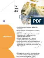 Approach To A Polytrauma Patient