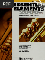 Essential Elements 2000 Comprehensive Band Method - Trumpet - Lautzenheiser, Tim - Volume 1, Student Ed - , Milwaukee, WI, 1999