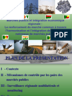 Marchés Publics Et Intégration Économique Régionale Le Renforcement Du Marché Commun À Travers L'harmonisation Et L'intégration Des Systèmes Nationaux de Marchés Publics