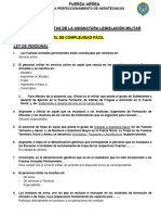 Banco de Preguntas Legisacion Militar