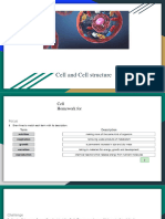 Cell and Cell Structure