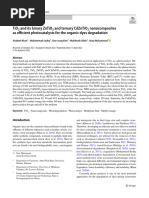 Tio and Its Binary Zntio and Ternary Cdzntio Nanocomposites As Efficient Photocatalysts For The Organic Dyes Degradation