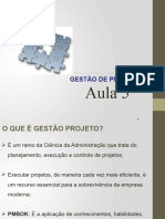 Aula 5: Gestão de Projetos