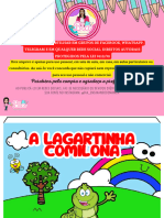 Livro 3D - A Lagartinha Comilona